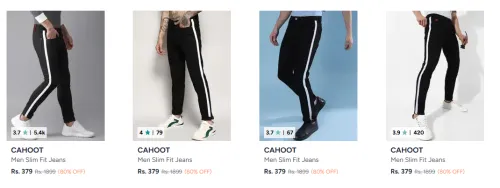 Image of CAHOOT Campus Sutra Jeans at minimum 75% Discount