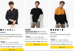 CAHOOT Campus Sutra Men's Up to 80% Discount