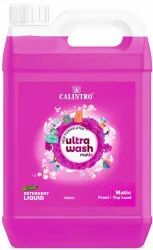 Calintro Ultra Wash Top load & Front Load machine liquid detergent, Rose Liquid Detergent (5 L)