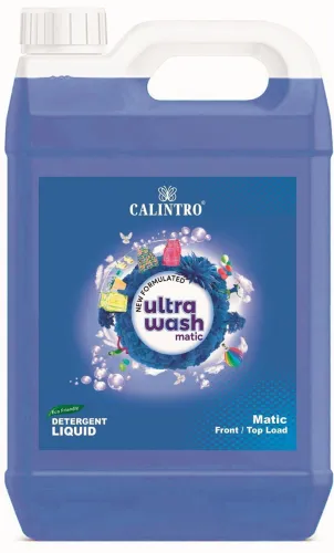 Image of Calintro Ultra Wash Top load & Front Load machine liquid detergents Classic Liquid Detergent (5000 ml)