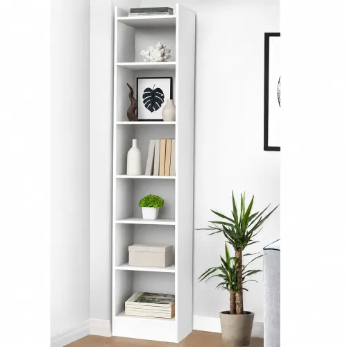 Image of Callas 6-Layer Engineered Wood Bookshelf