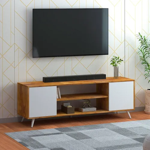 Image of Callas Engineered Wood TV Entertainment Unit for Living Room