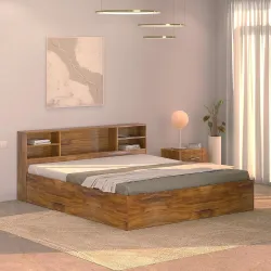 Callas Trinity King Size Bed Engineered Wood with Box