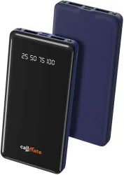 Callmate 10000 mAh 15 W Power Bank (Blue, Lithium Polymer, Fast Charging for Mobile)