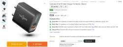 Callmate 20 W PD Wall Charger for Mobile
