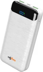 Callmate 20000 mAh 23 W Power Bank (White, Lithium Polymer, Fast Charging, Power Delivery 3.0, Quick Charge 3.0 for Mobi