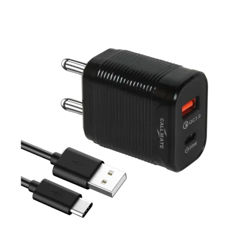 Image of Callmate USB C 20W Pd Fast Type C Power Delivery Charger for iPhone 12 Pro Se 11 Pro Max Xs Max Xr X 8 Plus, Airpods, Ip