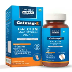 Calmag-Z Calcium Magnesium Zinc Tablets with Vitamin D3 & K2 (MK7)