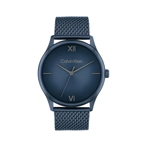 Image of Calvin Klein Ascend Qtz Basic Blue Round Dial Men's Watch|Ionic Plated Blue