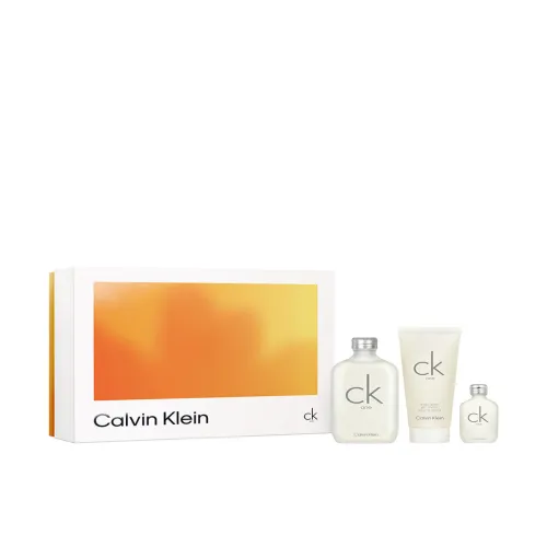 Image of Calvin Klein Ck One Unisex Trio Gift Set EDP 100ml + Shower Gel 100ml + EDP 15ml