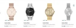 Calvin Klein Watch Minimum 60% Discount