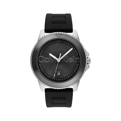 Image of Calvin Klein Calendar Round Dial Men's Watch