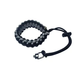 Camera Paracord Wrist Strap with 1 /4 \' Quick Release Screw, Adjustable Paracord Hand Strap for Osmo Pocket 4 /3, Insta360 X5 /X4, DSLR, Mirrorless, Action Cameras, Selfie Sticks, Monopods,...