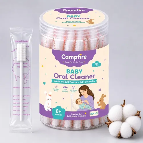 Image of Campfire Baby Tongue Cleaner, Pack of 30