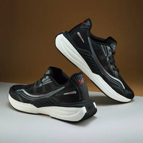 Image of CAMPUS CREED Running Shoes For Men (Black , 10)