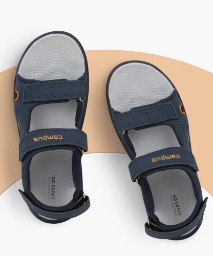 Image of CAMPUS  Men GC-04 Sandal  (Navy , 8)