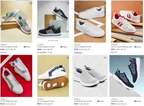 Image of Campus Men’s Casual Shoes Starting @ ₹446