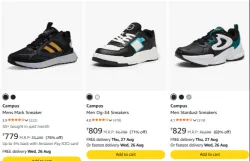 Campus Men's shose Minimum 68 Discount