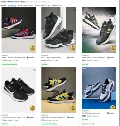 Campus Men casual shoes at 73-75% Discount 