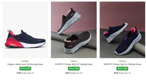 Image of Campus Men Shoes Starting @ ₹765