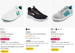 Campus Mens Shoes Starting at ₹449