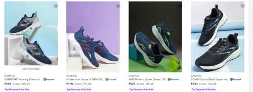 Image of Campus Men's Footwear on 73% Discount