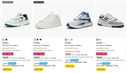 Campus Mens Sneakers upto 70% Discount