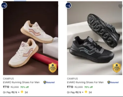Image of CAMPUS Men’s Sports Shoes at minimum 76% Discount