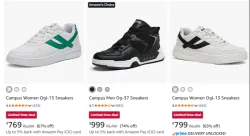 Campus Shoes at Minimum 73% Discount 
