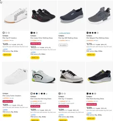 Campus Shoes Minimum 60% Discount
