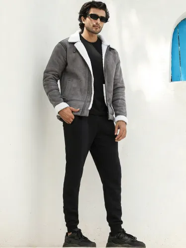 Image of Campus Sutra Biker Jacket