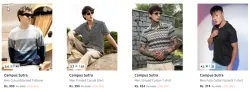 Campus Sutra mens Clothing Starting At @₹374
