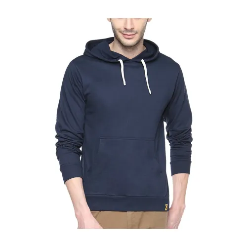 Image of Campus Sutra Men's Cotton Hooded Neck Hoodie