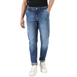 Campus Sutra Mens Cotton Hooded Neck Sweatshirt