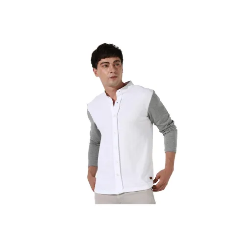 Image of Campus Sutra Men's Shirt Long Sleeve Comfort Fit for Everyday Wear