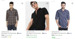 Campus Sutra Mens Shirts @ Upto 82% Discount 