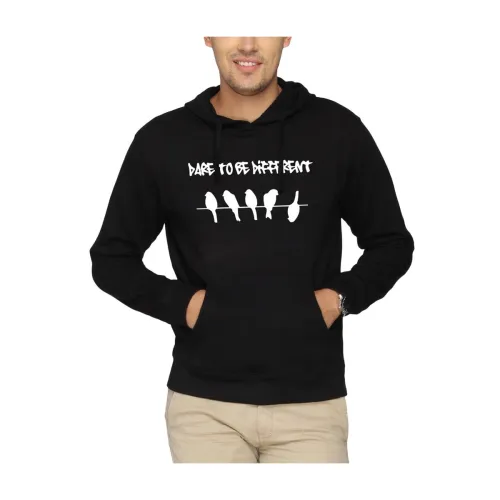 Image of Campus Sutra Mens Printed Hoodie
