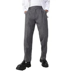 Campus Sutra Mens Tailored Casual Pants