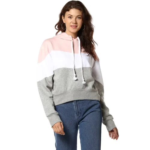 Image of Campus Sutra Women's Neck Sweatshirt