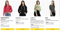 Campus sutra Women's Sweatshirts upto 84% Discount
