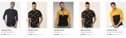 Campus Sutra Mens Shirt at minimum 80% Discount