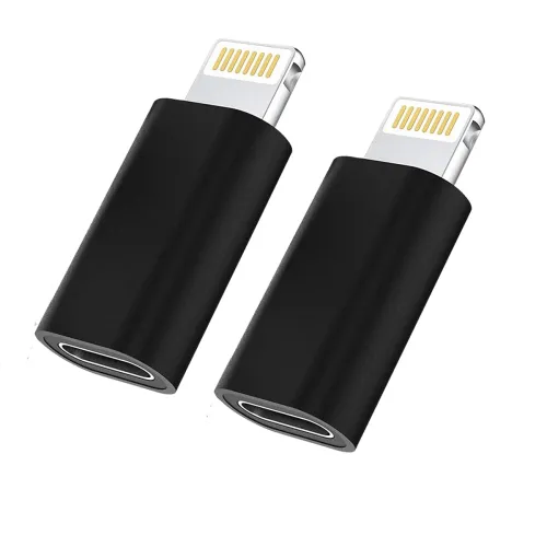 Image of C&E Type-C to Lightning Adapter (2-Pack)
