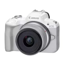 Canon EOS R50 Mirrorless Camera with RF-S18-45mm f/4.5-6.3 is STM Lens