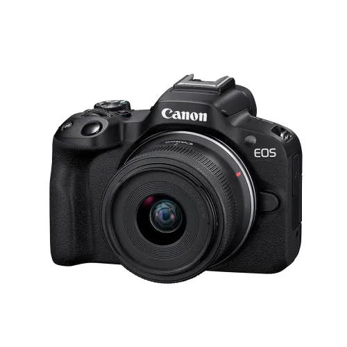 Image of Canon EOS R50 RF-S18-45mm f/4.5-6.3 is STM Mirrorless Camera