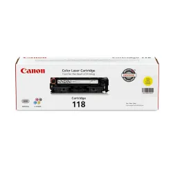 Canon Original 118 Toner Cartridge Cyan Yellow
