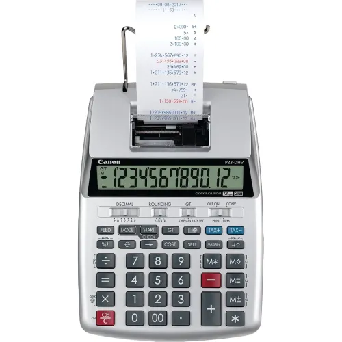 Image of Canon P23-DHV-3 Printing Calculator with Double Check Function,Financial