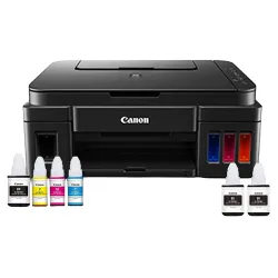 Canon PIXMA MegaTank G3000 All in One WiFi Ink Tank Colour Printer with Scanner