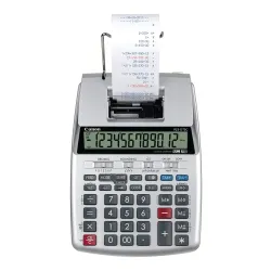 Canon P23-DTSC II Printing Calculator, 2-Color Printing, Silver