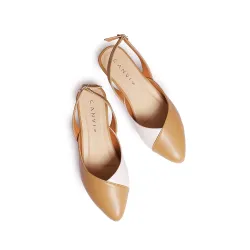 CANVI Stylish | Fancy | Comfortable Womens Ethnic Flats Sandals for Women and Girl, Synthetic Leather Sandals 