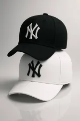 cap world  Solid, Self Design (Pack of 2)
